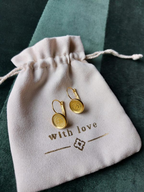 Birthflower Earrings Gold