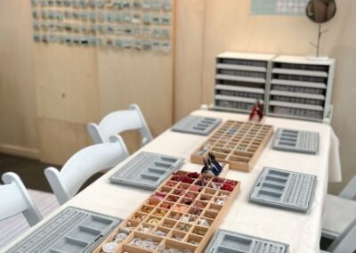 workshop resin oorbellen an