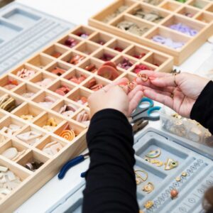 workshop resin oorbellen an