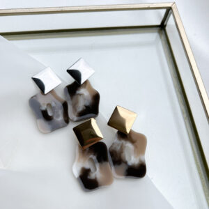 a touch of mocha oorbellen an