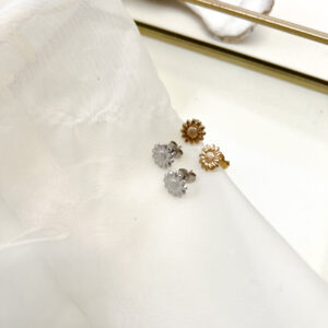 bloom fleur oorbellen an