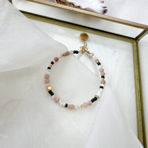 blush pearl armband an