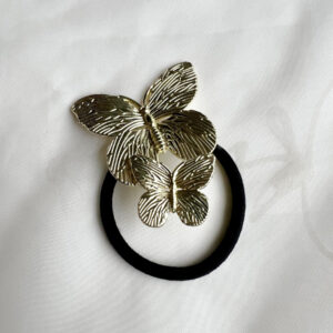 gold butterfly haaraccessoire an
