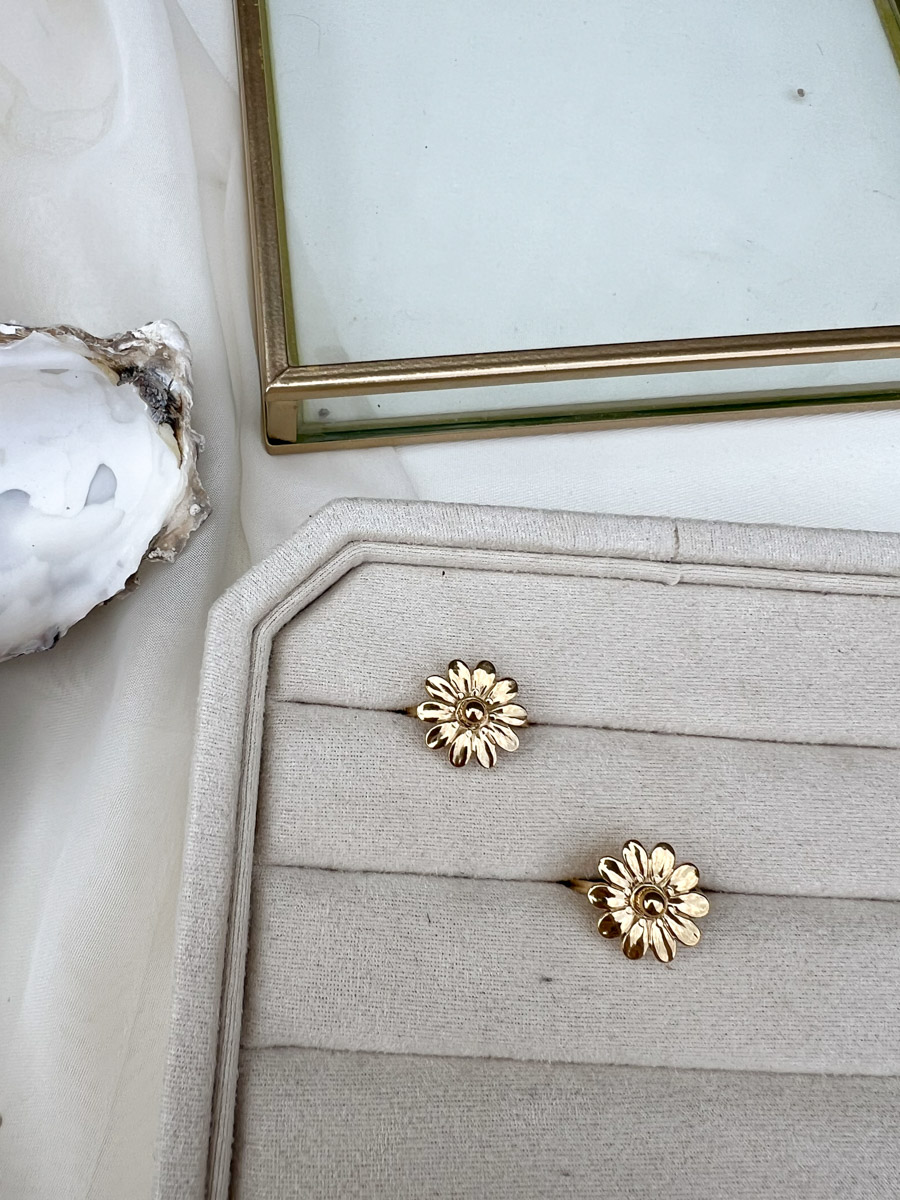 happy flower ring an