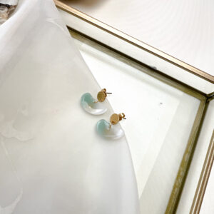 mini softy oorbellen an