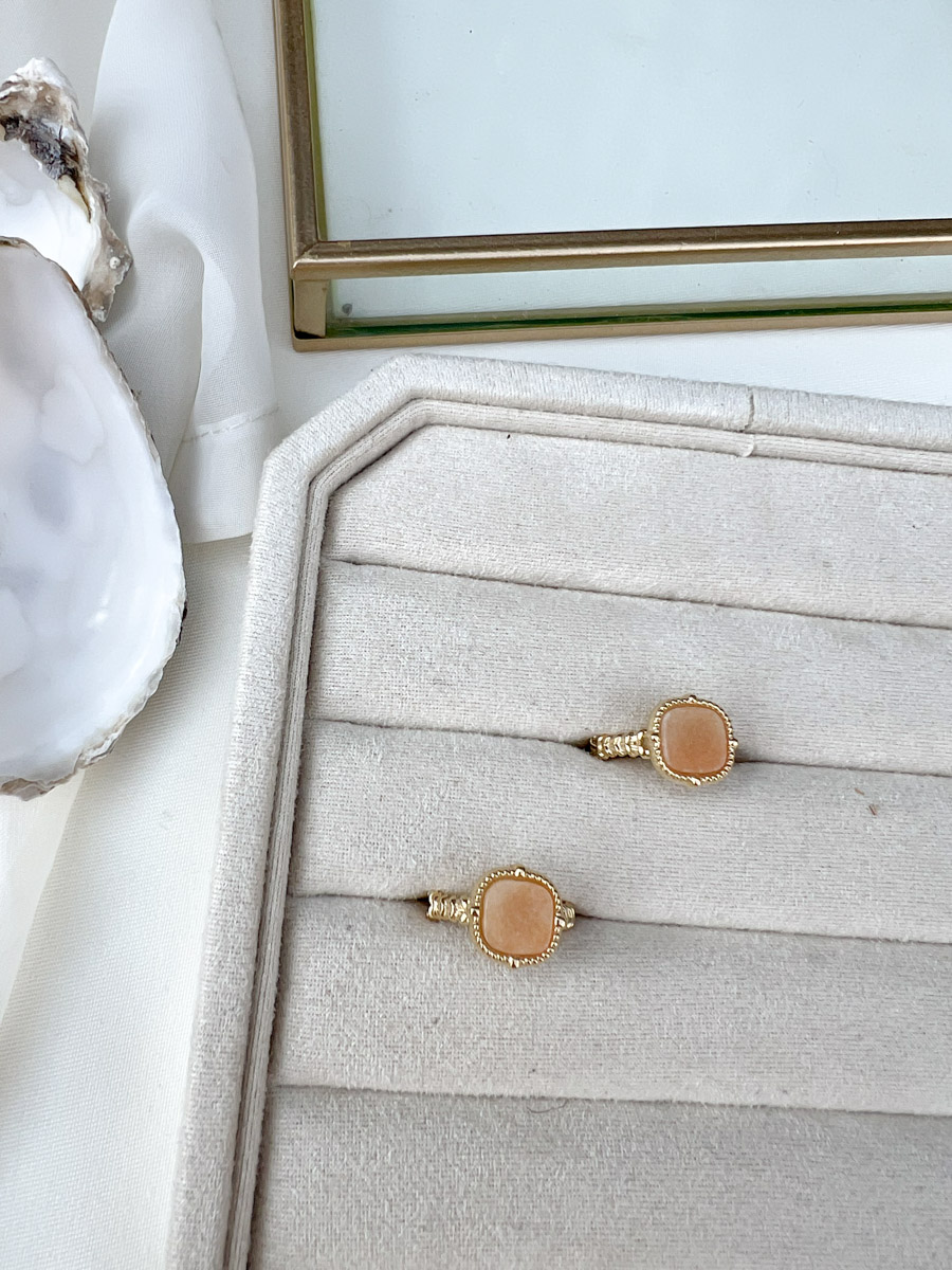 perzik gloed ring an