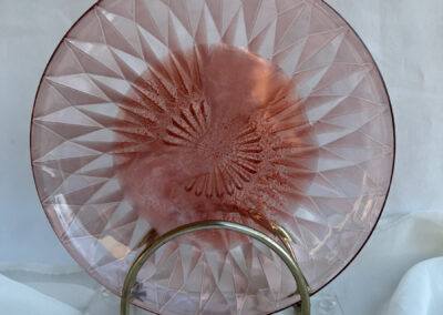 roze kristal resin art servies 1 an