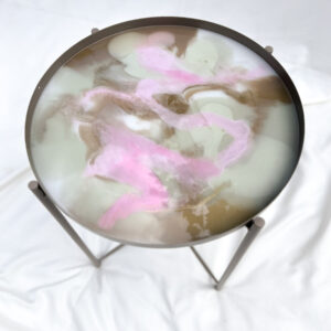 soft whisper resin art bijzettafel an