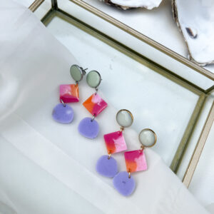 sweetness color oorbellen an